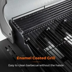 Tower Stealth 2000 Two Burner Gas BBQ, Black Steel 19 Tower Stealth 2000 Two Burner Gas BBQ, Black Steel -Online Home Furnishings 30849181 alt07