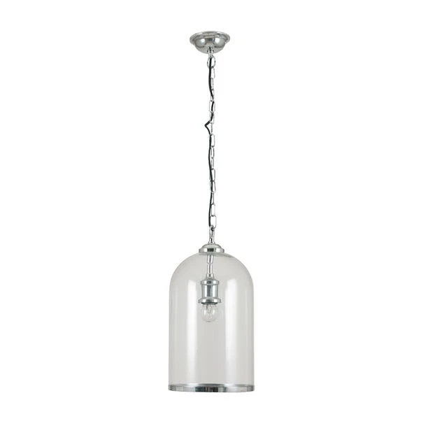 Rimmed Glass Cloche Pendant Light 5 Rimmed Glass Cloche Pendant Light - Image 3