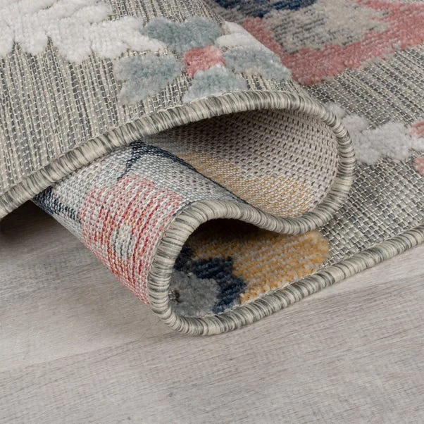 Flair Flora Floral Indoor Outdoor Runner 5 Flair Flora Floral Indoor Outdoor Runner - Image 3