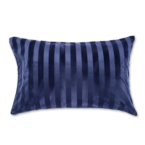 Hotel Velour Stripe Duvet Cover & Pillowcase Set 10 Hotel Velour Stripe Duvet Cover & Pillowcase Set - Image 8