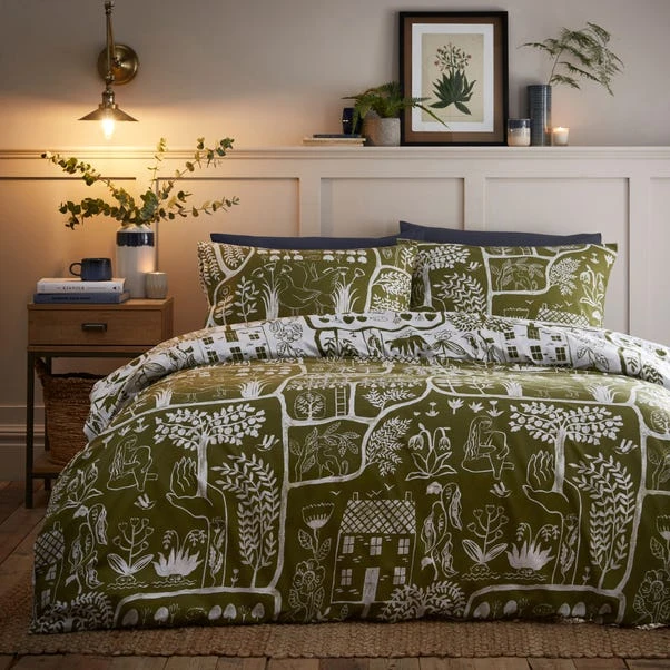 Furn. Frida Duvet Cover & Pillowcase Set 5 Furn. Frida Duvet Cover & Pillowcase Set - Image 3