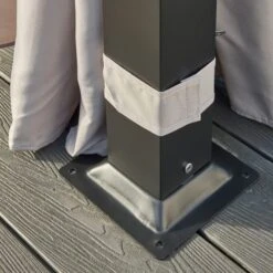 Luxury 3m X 3m Gazebo With LED Light 18 Luxury 3m X 3m Gazebo With LED Light -Online Home Furnishings 30854702 alt06