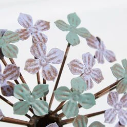 Multicoloured Iron Hydrangea Stake 5 Multicoloured Iron Hydrangea Stake -Online Home Furnishings 30866017 alt01