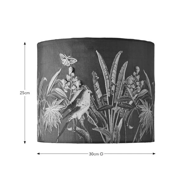 Tropical Paradise Embroidered Lamp Shade 10 Tropical Paradise Embroidered Lamp Shade - Image 8