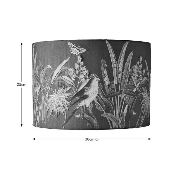 Tropical Paradise Embroidered Lamp Shade 6 Tropical Paradise Embroidered Lamp Shade - Image 4