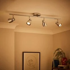 Alto 4 Light Semi Flush Spotlight Bar -Online Home Furnishings 30869646 alt01