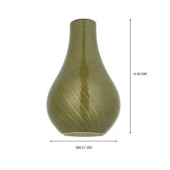 Candy Stripe Easy Fit Pendant Shade 18 Candy Stripe Easy Fit Pendant Shade -Online Home Furnishings 30869707 alt08