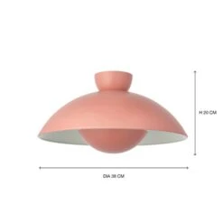 Elements Levi Metal Easy Fit Pendant Shade 32 Elements Levi Metal Easy Fit Pendant Shade -Online Home Furnishings 30869720 alt07