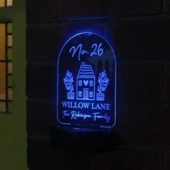 Personalised Home Outdoor Solar LED Light -Online Home Furnishings 30878363 alt06