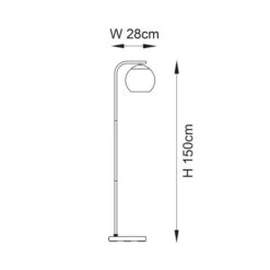 Vogue Arkoma Floor Lamp -Online Home Furnishings 30878891 alt08