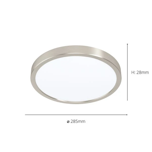 EGLO Fueva 5 LED Circular Flush Ceiling Light 5 EGLO Fueva 5 LED Circular Flush Ceiling Light - Image 3