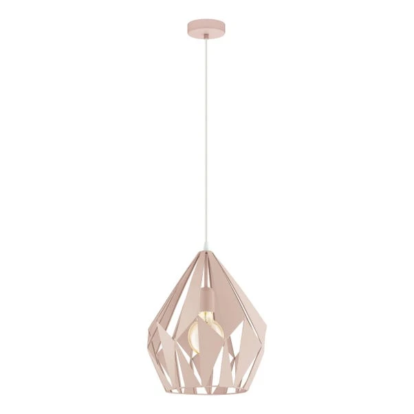 EGLO Carlton-P Apricot Pendant Light 5 EGLO Carlton-P Apricot Pendant Light - Image 3