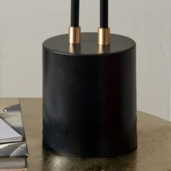 Bailey Black 2 Head Table Lamp -Online Home Furnishings 30889333 alt02