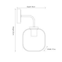 Florence Black Wall Light 11 Florence Black Wall Light -Online Home Furnishings 30889348 alt04