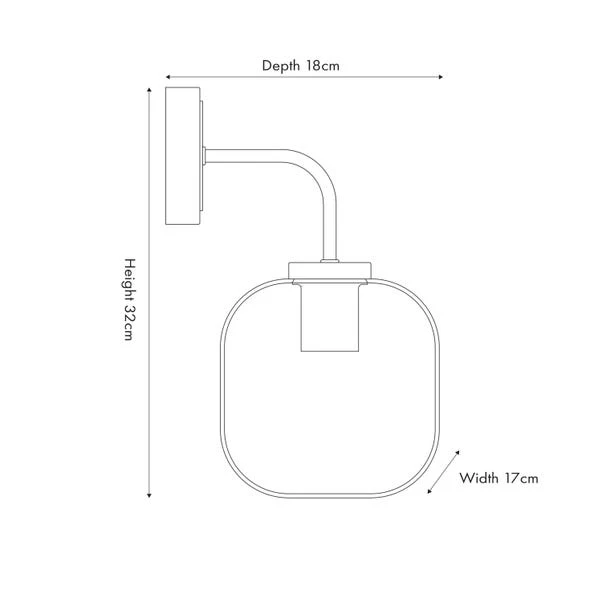 Florence Black Wall Light 7 Florence Black Wall Light - Image 5