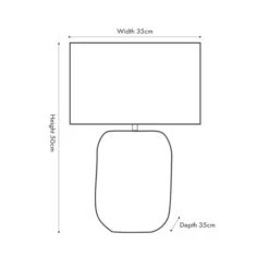 Zadi Plaited Tall Water Hyacinth Table Lamp -Online Home Furnishings 30889361 alt04