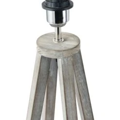 Whitby Wood Tapered 4 Post Linen Table Lamp 16 Whitby Wood Tapered 4 Post Linen Table Lamp -Online Home Furnishings 30889396 alt02