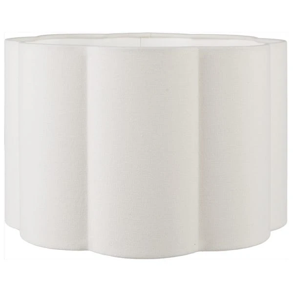 Bloom Handloom Scalloped Cylinder Lamp Shade 5 Bloom Handloom Scalloped Cylinder Lamp Shade - Image 3