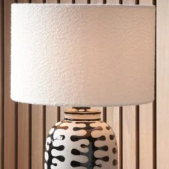 Rouen Boucle Cylinder Lamp Shade 37 Rouen Boucle Cylinder Lamp Shade -Online Home Furnishings 30889416