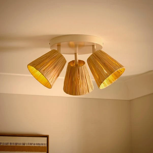 Demie 3 Light Adjustable Semi Flush Spotlight 4 Demie 3 Light Adjustable Semi Flush Spotlight - Image 2