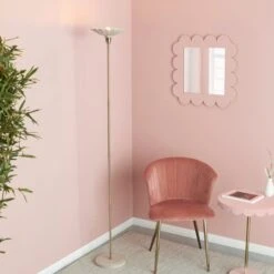 Maya Scallop Touch Dimmable Floor Lamp 15 Maya Scallop Touch Dimmable Floor Lamp -Online Home Furnishings 30894898 alt05