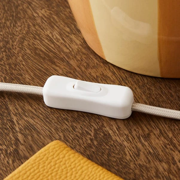 Mirabelle Oval Striped Table Lamp 6 Mirabelle Oval Striped Table Lamp - Image 4