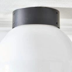 Sligo Industrial Outdoor Bathroom Flush Ceiling Light 12 Sligo Industrial Outdoor Bathroom Flush Ceiling Light -Online Home Furnishings 30894959 alt03