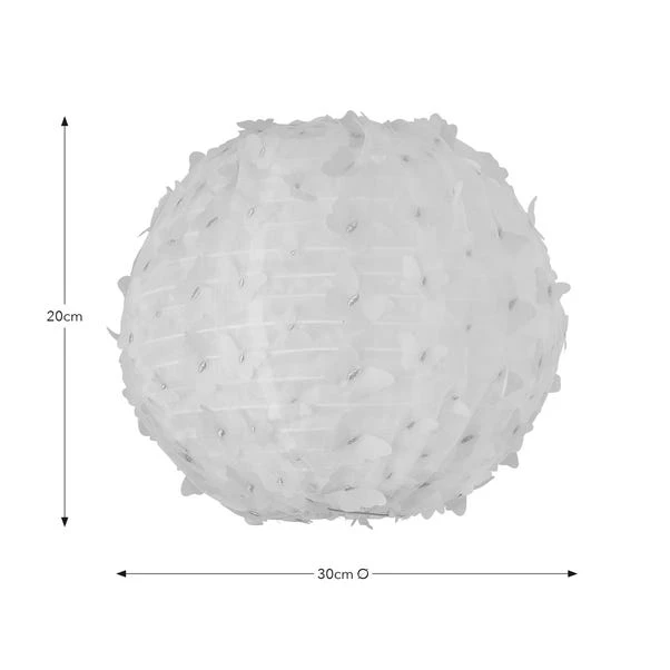 Butterfly Applique Round Lamp Shade 8 Butterfly Applique Round Lamp Shade - Image 6