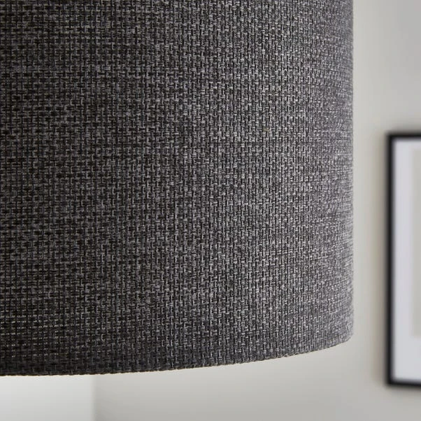 Barkweave Drum Lamp Shade 19 Barkweave Drum Lamp Shade - Image 17