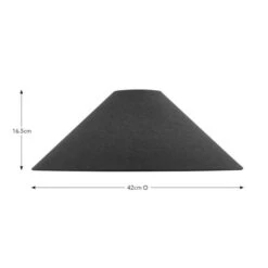 Churchgate Ashby Conical Extreme Empire Lamp Shade -Online Home Furnishings 30899756 alt08