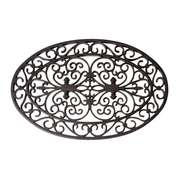 Fallen Fruits Oval Rubber Doormat 3 Fallen Fruits Oval Rubber Doormat