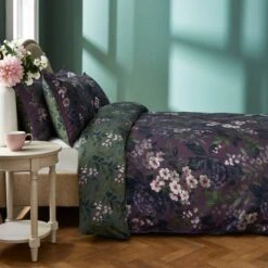 Dorma Giverny Damson Duvet Cover And Pillowcase Set 21 Dorma Giverny Damson Duvet Cover And Pillowcase Set -Online Home Furnishings 30900286 alt01