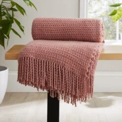 Sofia Knit Throw 130cm X 180cm -Online Home Furnishings 30901290