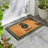 Harry Potter Slytherin Indoor Outdoor Doormat -Online Home Furnishings 30901347