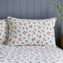 Avie Ditsy Floral Blue Duvet Cover And Pillowcase Set -Online Home Furnishings 30904241 alt03