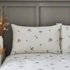 Bridget Etched Floral Natural Duvet Cover And Pillowcase Set 32 Bridget Etched Floral Natural Duvet Cover And Pillowcase Set -Online Home Furnishings 30904280 alt03