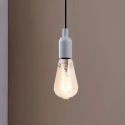 EGLO 9W Dimmable Spiral Filament LED ES Edison Smart Bulb