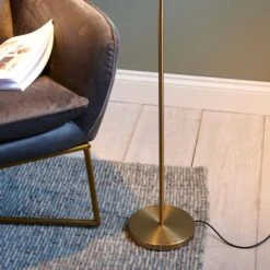 Vogue Adam Steel Adjustable Touch Dimmable Floor Lamp -Online Home Furnishings 30912723 alt06