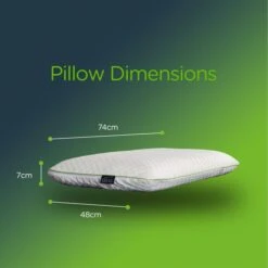 Snuggledown Bliss Traditional Bamboo Back Sleeper Pillow -Online Home Furnishings 30914646 alt09