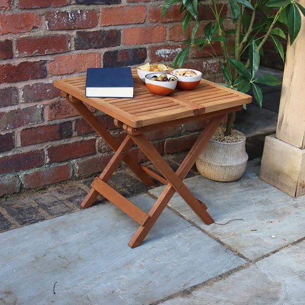 Mini Folding Garden Side Table 3 Mini Folding Garden Side Table