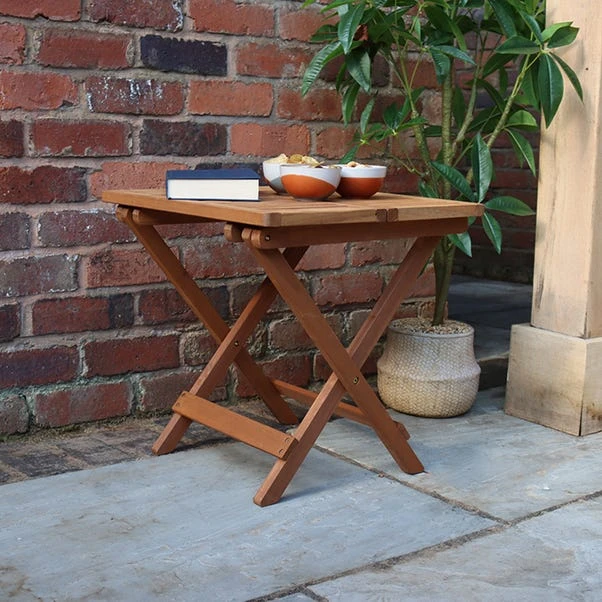 Mini Folding Garden Side Table 4 Mini Folding Garden Side Table - Image 2