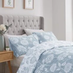 Dreams And Drapes Chrysanthemum Reversible Duvet Cover And Pillowcase Set 28 Dreams And Drapes Chrysanthemum Reversible Duvet Cover And Pillowcase Set -Online Home Furnishings 30916080 alt01
