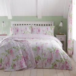 Dreams And Drapes Wisteria Duvet Cover And Pillowcase Set 9 Dreams And Drapes Wisteria Duvet Cover And Pillowcase Set -Online Home Furnishings 30916184 alt06