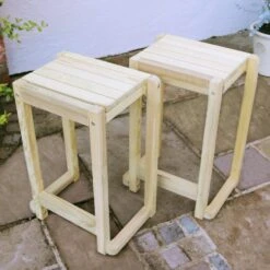 Garden Bar And 2 Stool Set -Online Home Furnishings 30916578 alt08