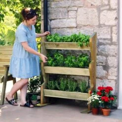 Vertical Herb Stand 10 Vertical Herb Stand -Online Home Furnishings 30917462 alt02