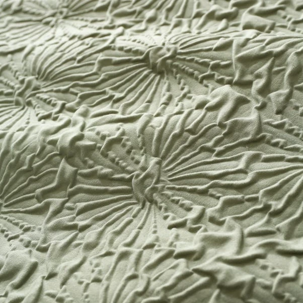 Astra Textured Floral Duvet Cover And Pillowcase Set 5 Astra Textured Floral Duvet Cover And Pillowcase Set - Image 3