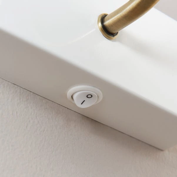 Remi Scalloped 2 Light Adjustable Picture Wall Light 6 Remi Scalloped 2 Light Adjustable Picture Wall Light - Image 4