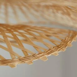 Bamboo Wave 2 Tier Easy Fit Pendant Shade 9 Bamboo Wave 2 Tier Easy Fit Pendant Shade -Online Home Furnishings 30922897 alt02