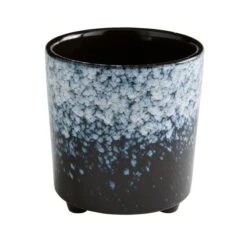 Spotty Reactive Glaze Plant Pot 9 Spotty Reactive Glaze Plant Pot -Online Home Furnishings 30923183 alt01