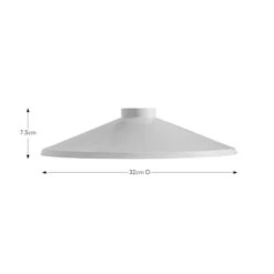 Denver Shallow Easy Fit Pendant Shade 25 Denver Shallow Easy Fit Pendant Shade -Online Home Furnishings 30923773 alt08